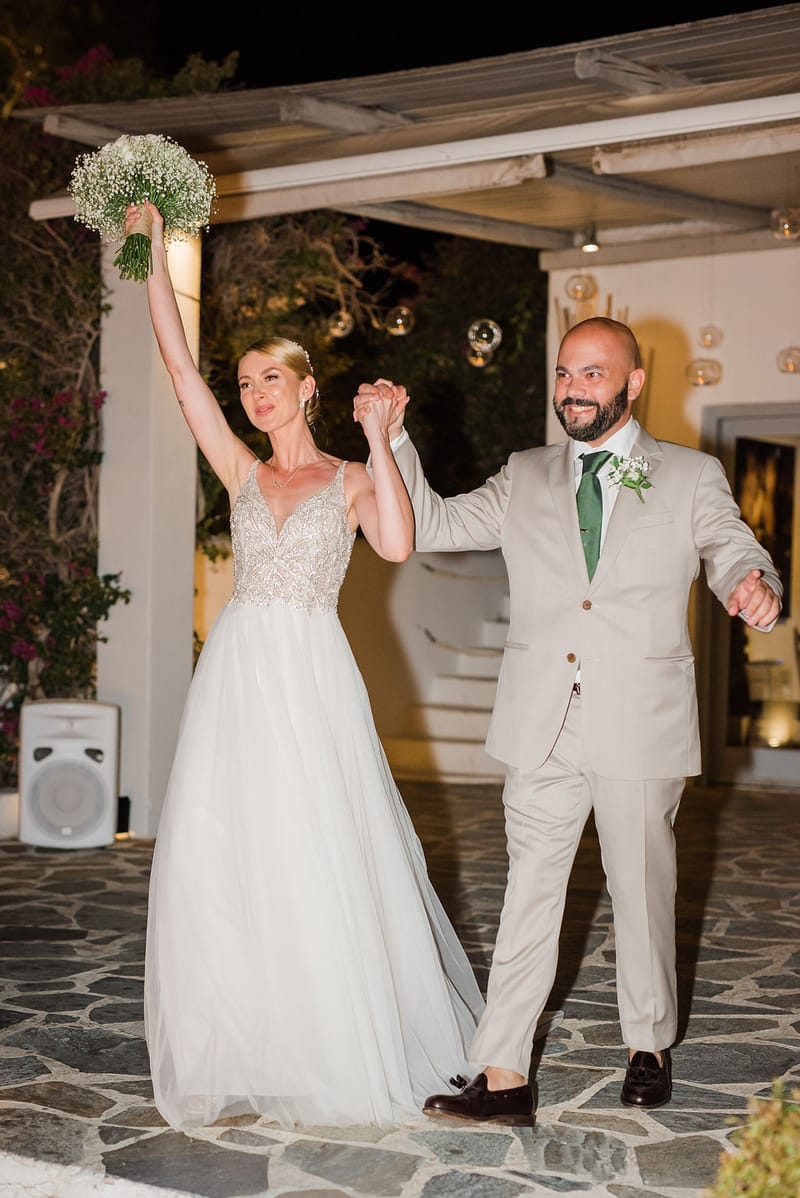 Dori & Sebastian Wedding in Athens @ Gallery Island Art and Taste Venue