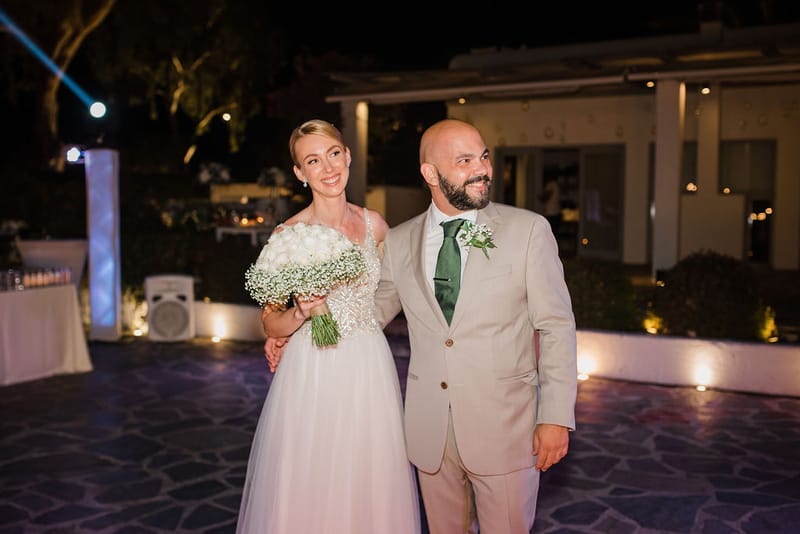 Dori & Sebastian Wedding in Athens @ Gallery Island Art and Taste Venue