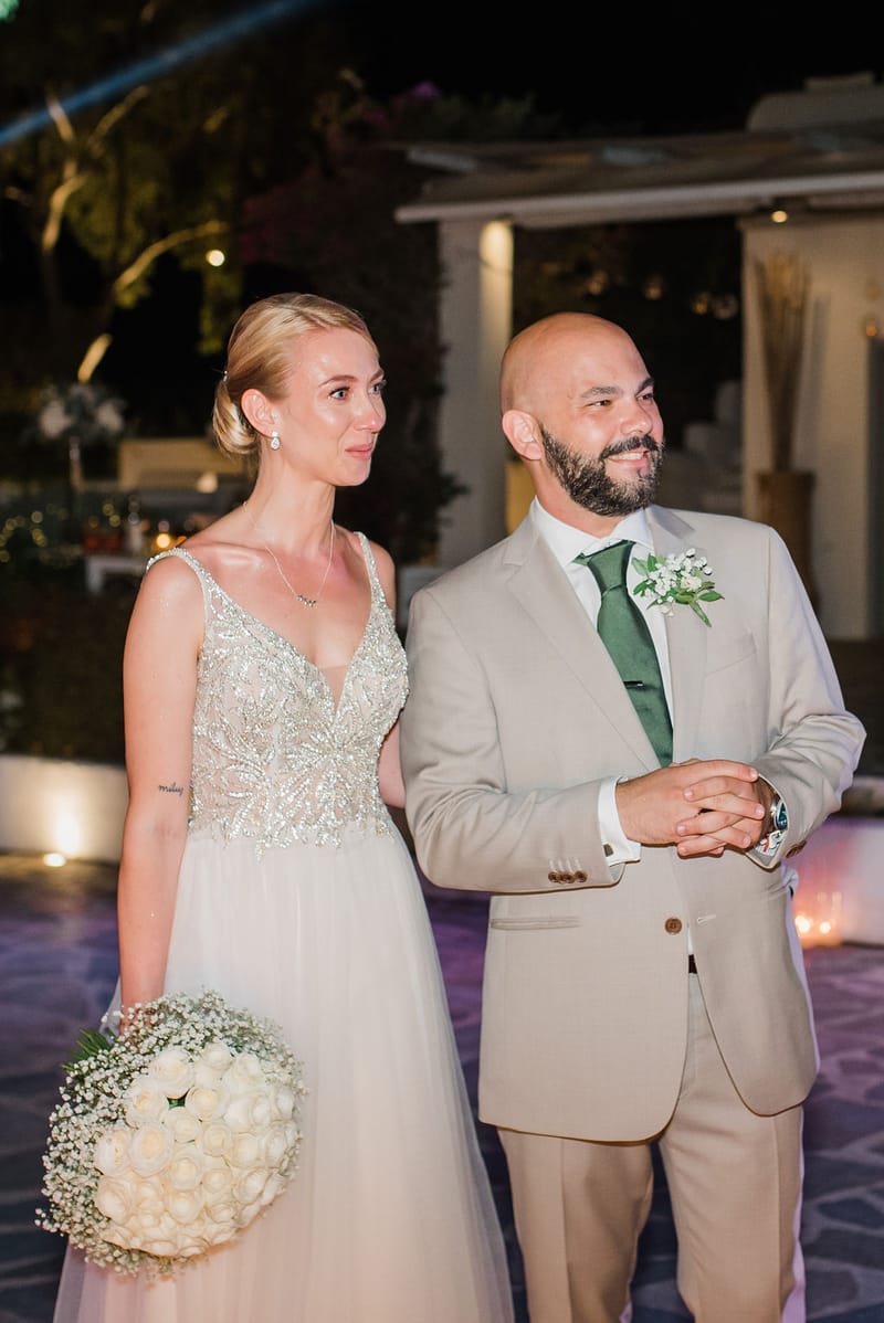 Dori & Sebastian Wedding in Athens @ Gallery Island Art and Taste Venue