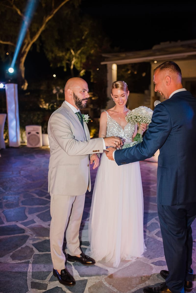 Dori & Sebastian Wedding in Athens @ Gallery Island Art and Taste Venue