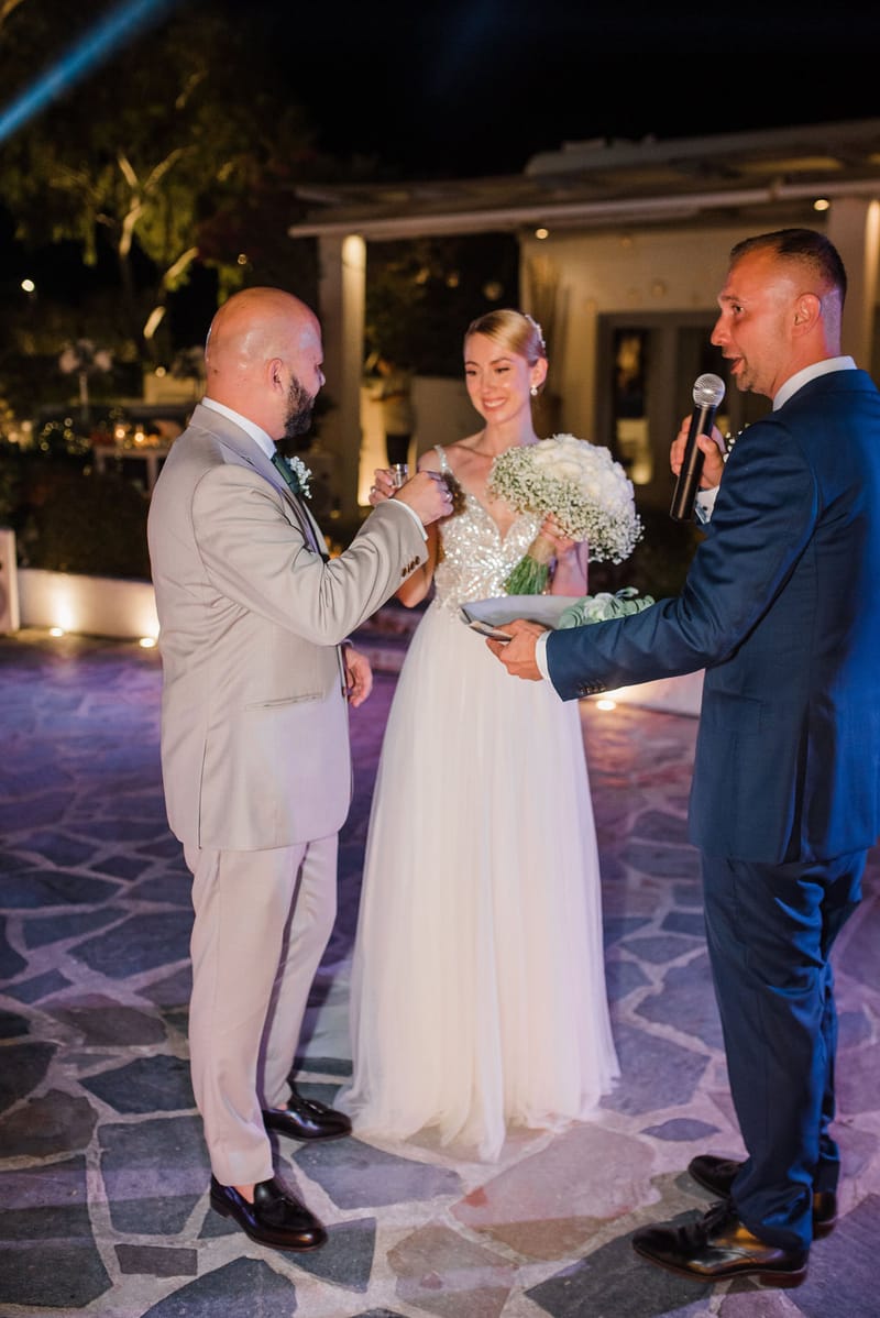 Dori & Sebastian Wedding in Athens @ Gallery Island Art and Taste Venue