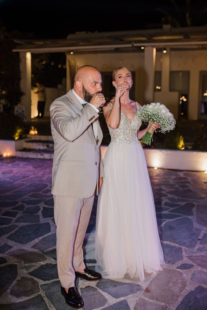 Dori & Sebastian Wedding in Athens @ Gallery Island Art and Taste Venue