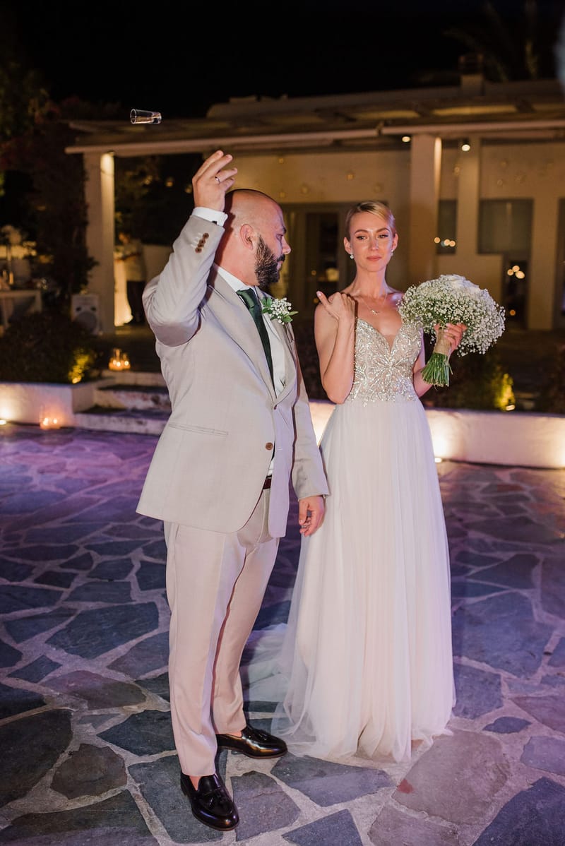 Dori & Sebastian Wedding in Athens @ Gallery Island Art and Taste Venue