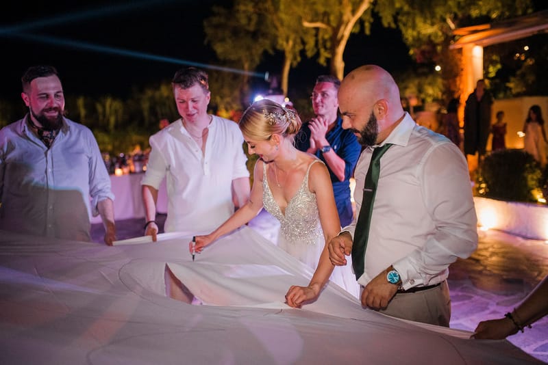 Dori & Sebastian Wedding in Athens @ Gallery Island Art and Taste Venue