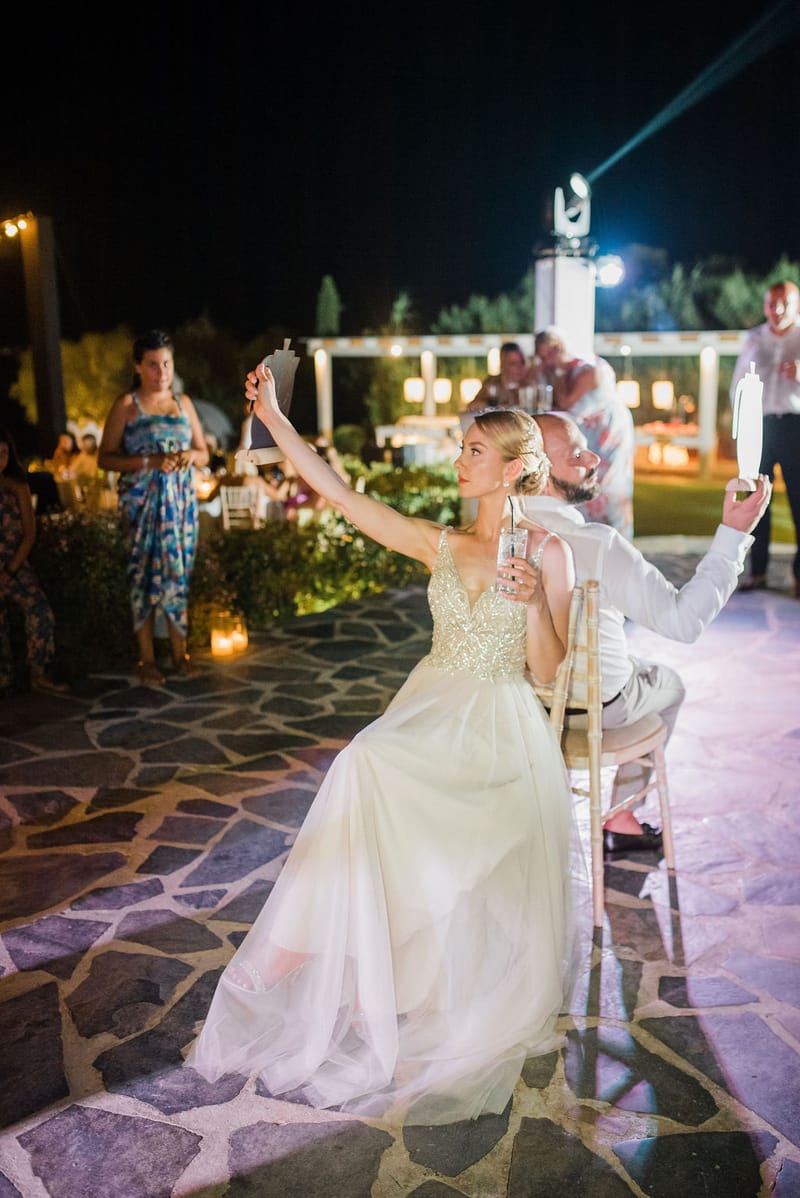 Dori & Sebastian Wedding in Athens @ Gallery Island Art and Taste Venue