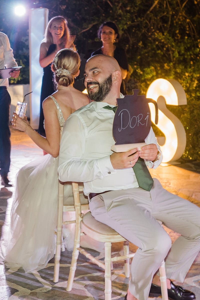 Dori & Sebastian Wedding in Athens @ Gallery Island Art and Taste Venue