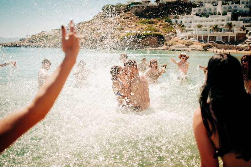 Iliana & Brendan Wedding in Ios at the villa Cycladic Gem