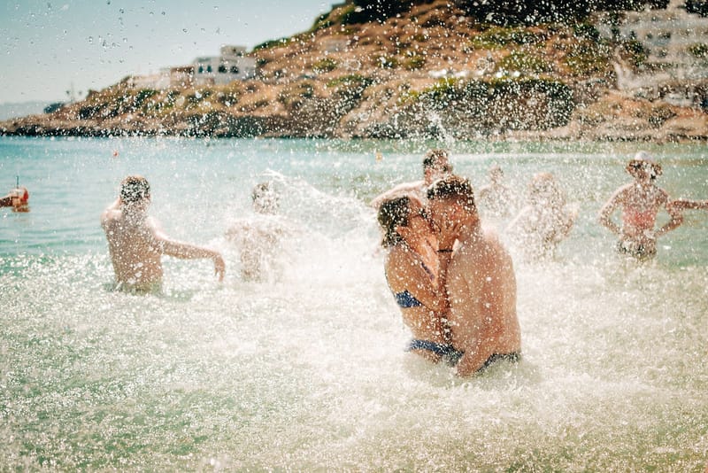 Iliana & Brendan Wedding in Ios at the villa Cycladic Gem