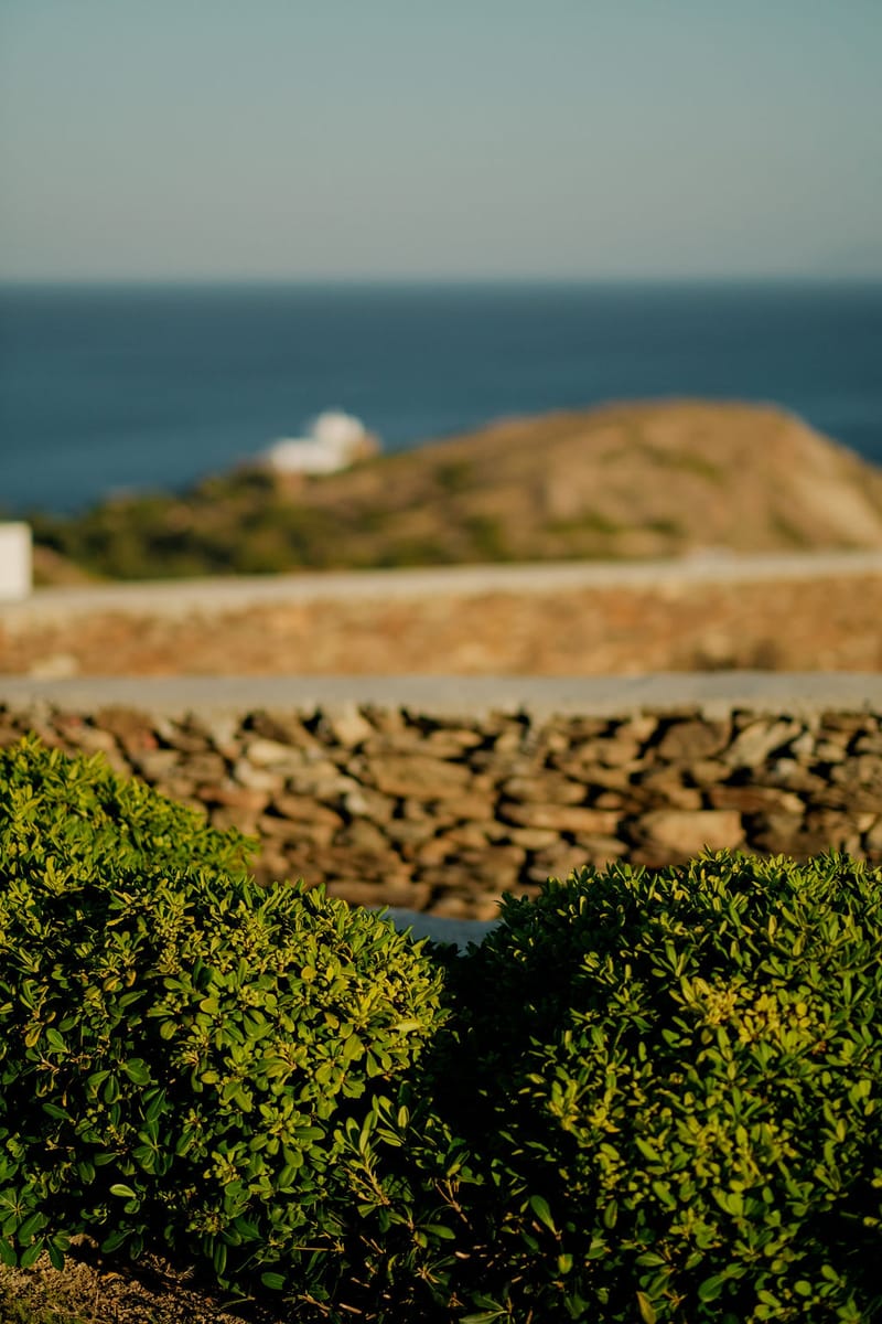 Iliana & Brendan Wedding in Ios at the villa Cycladic Gem