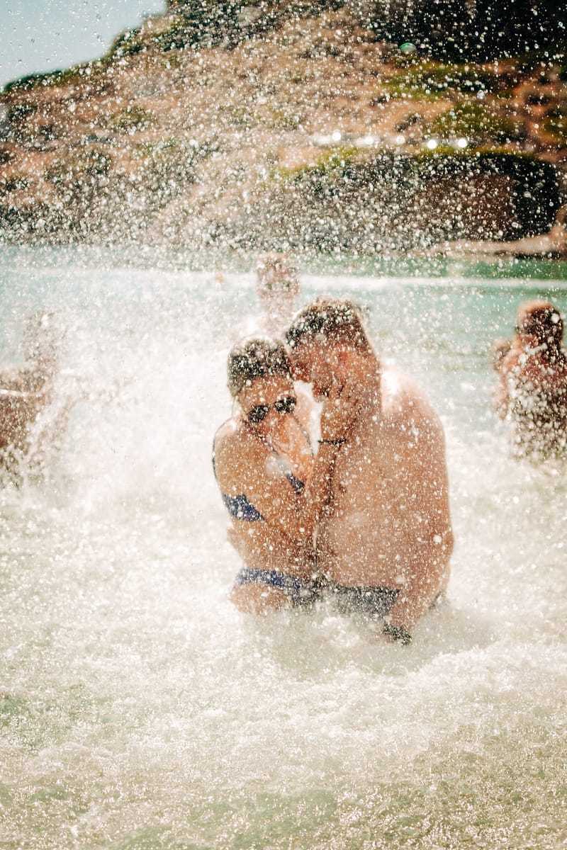 Iliana & Brendan Wedding in Ios at the villa Cycladic Gem