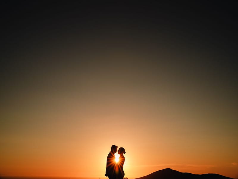 Iliana & Brendan Wedding in Ios at the villa Cycladic Gem