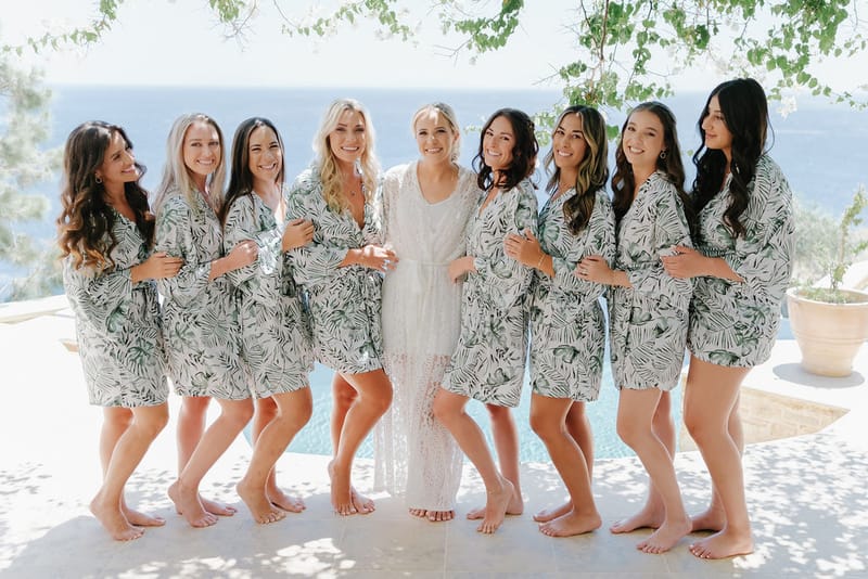 Iliana & Brendan Wedding in Ios at the villa Cycladic Gem