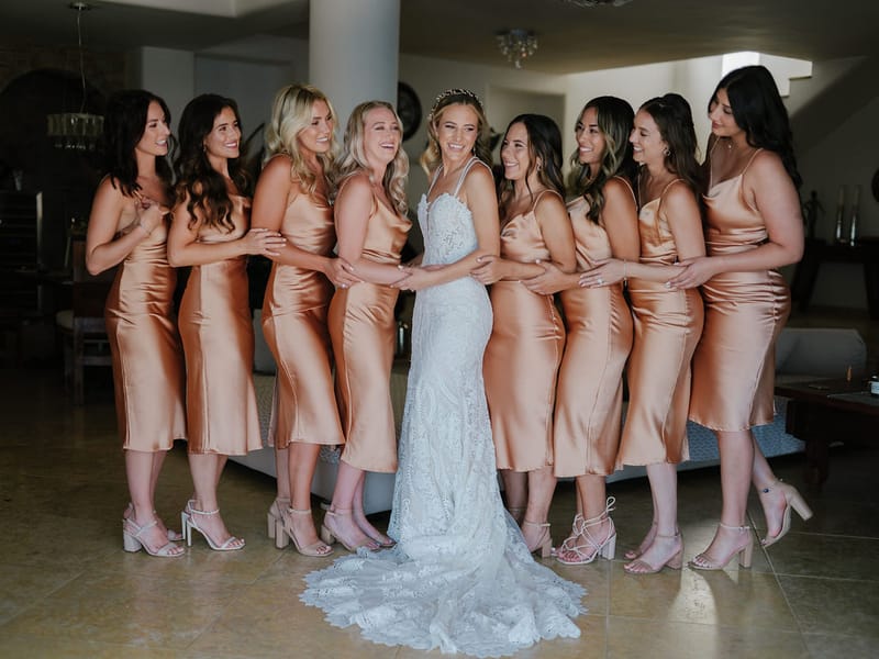 Iliana & Brendan Wedding in Ios at the villa Cycladic Gem