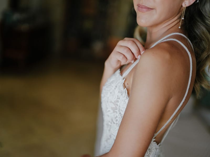 Iliana & Brendan Wedding in Ios at the villa Cycladic Gem