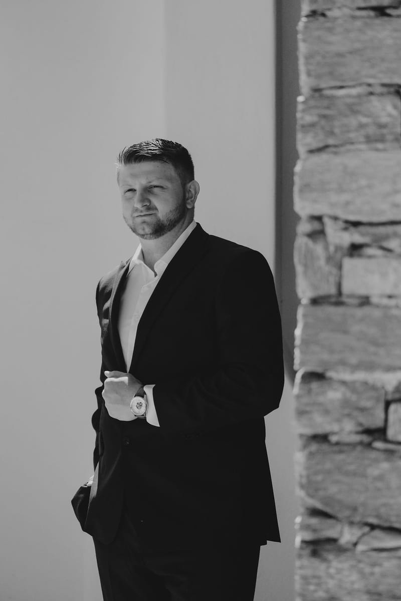 Iliana & Brendan Wedding in Ios at the villa Cycladic Gem