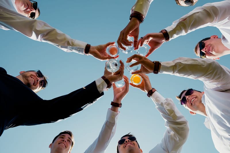 Iliana & Brendan Wedding in Ios at the villa Cycladic Gem