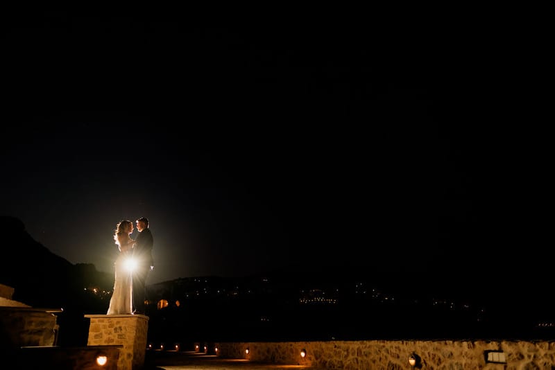 Iliana & Brendan Wedding in Ios at the villa Cycladic Gem