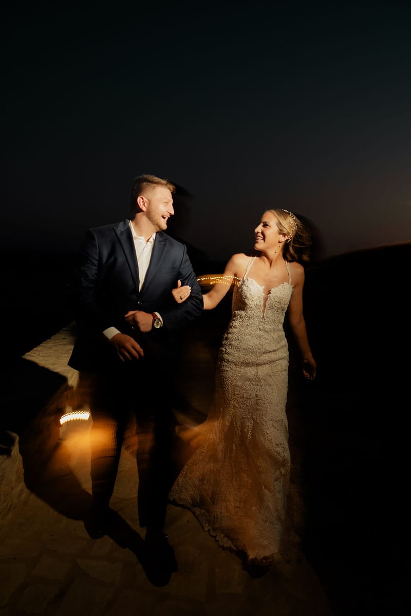 Iliana & Brendan Wedding in Ios at the villa Cycladic Gem