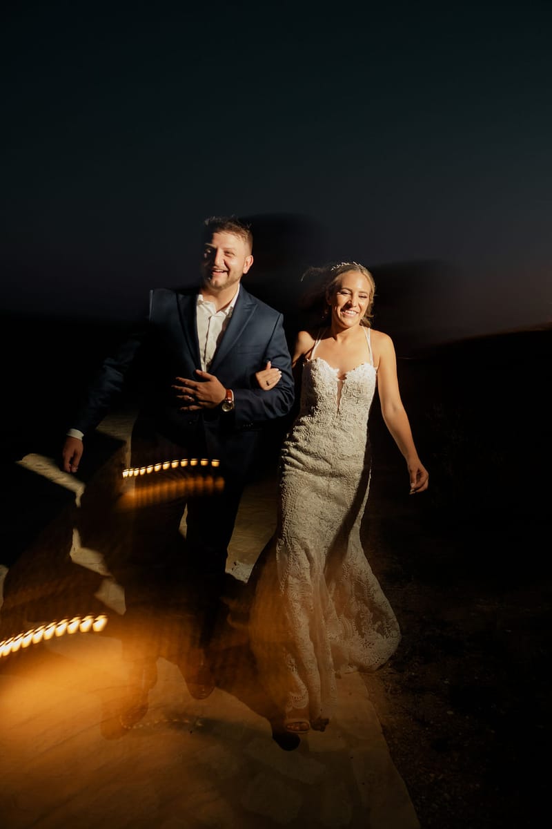 Iliana & Brendan Wedding in Ios at the villa Cycladic Gem