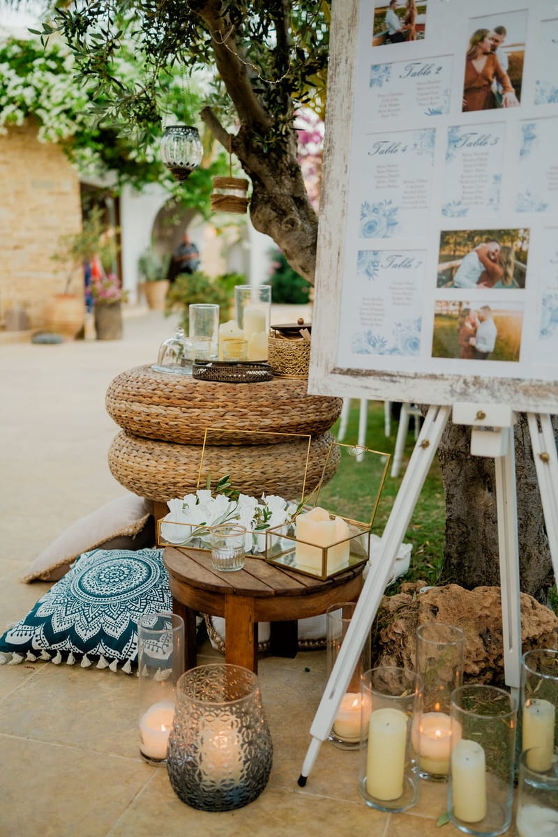 Iliana & Brendan Wedding in Ios at the villa Cycladic Gem