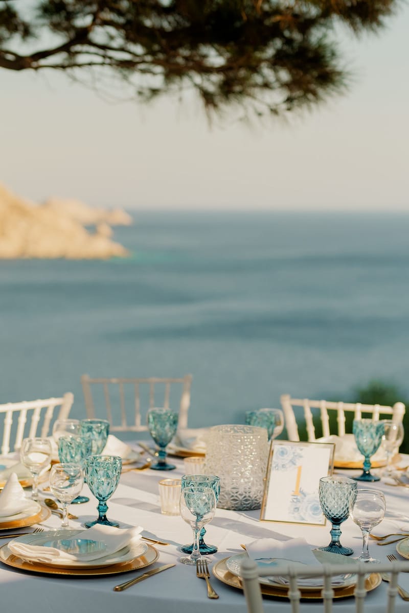 Iliana & Brendan Wedding in Ios at the villa Cycladic Gem