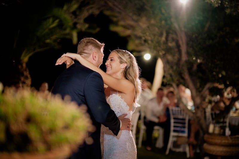 Iliana & Brendan Wedding in Ios at the villa Cycladic Gem