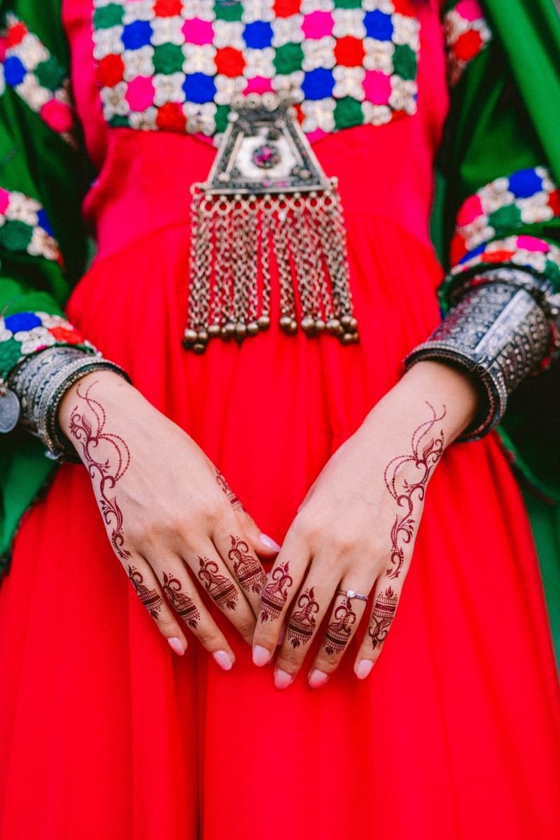 Traditional Afgan Henna Prewedding Party