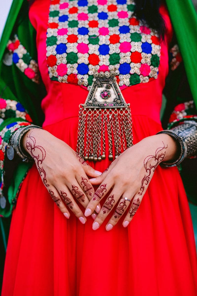 Traditional Afgan Henna Prewedding Party