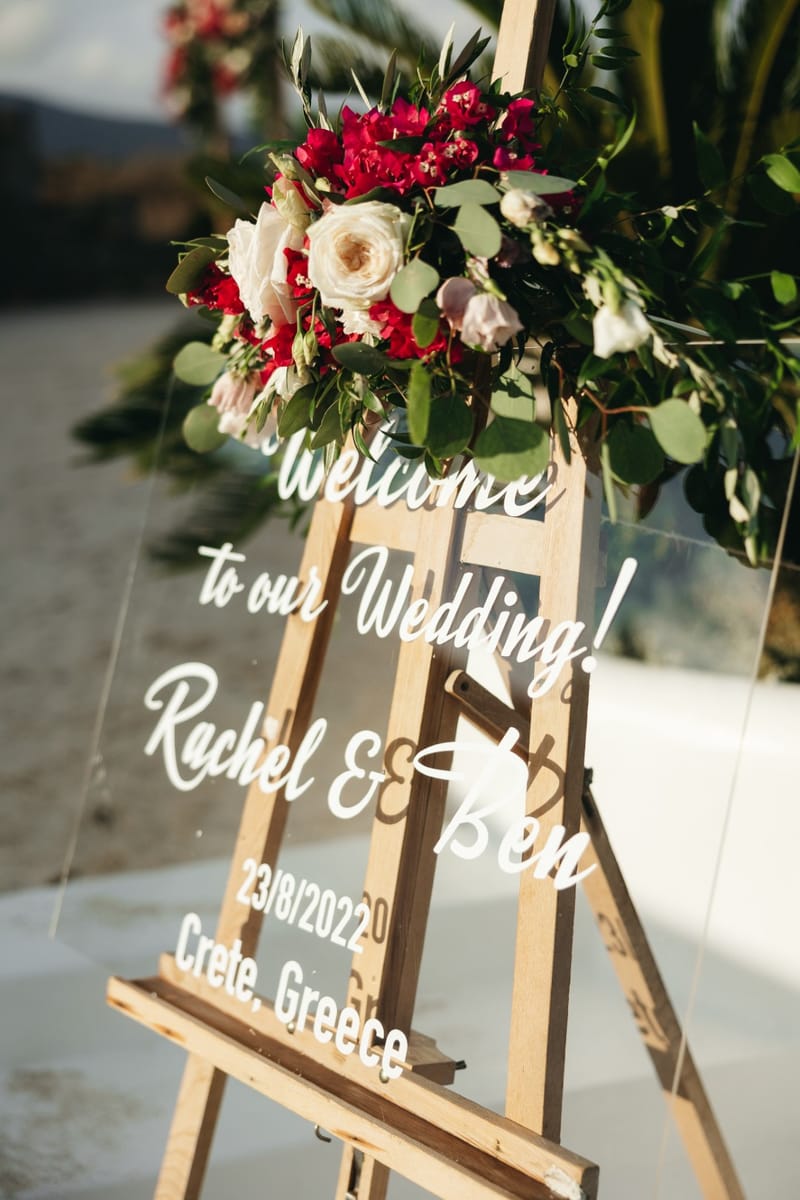 Rachel & Ben - Wedding in Crete