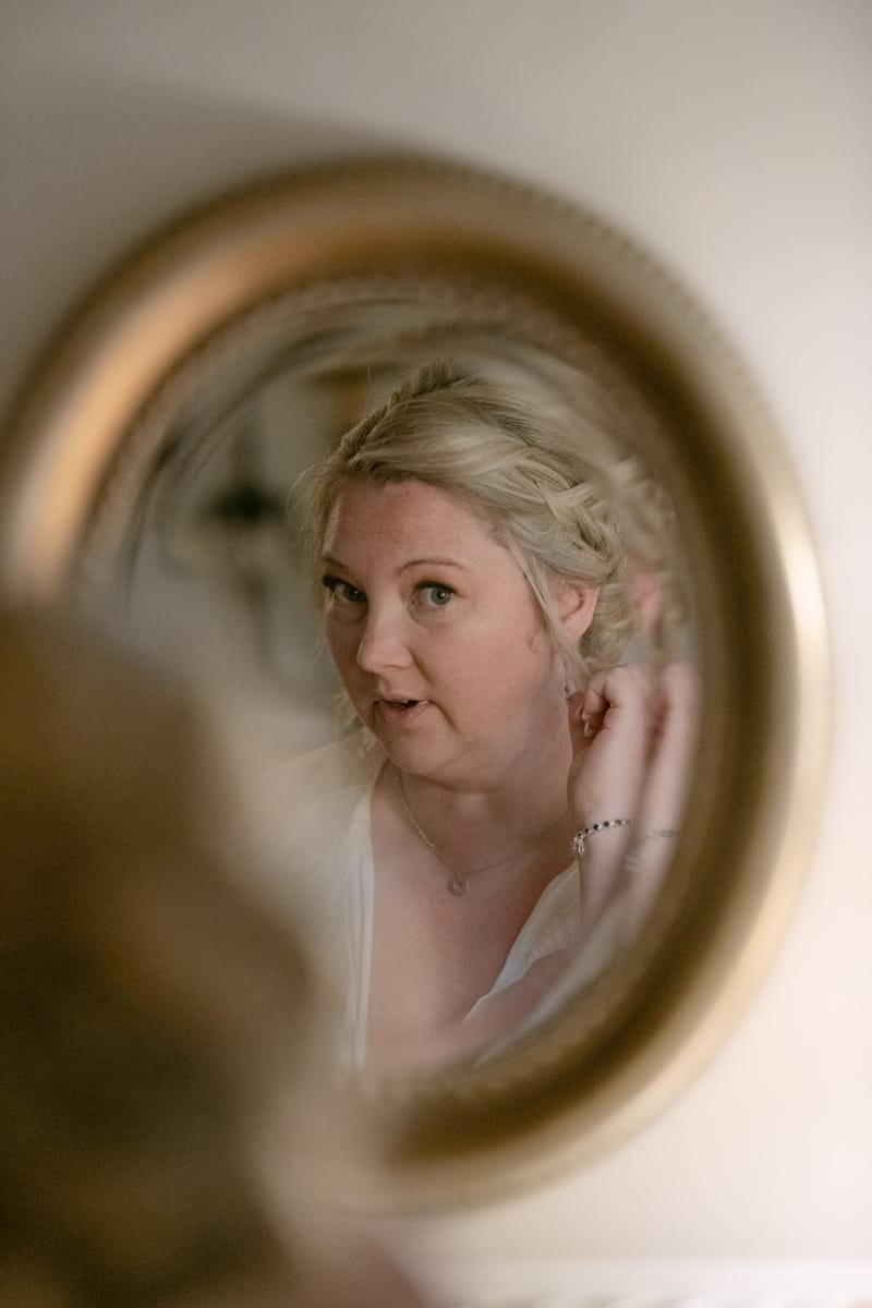 Bridal Preparation and First Look and Couple Photoshoot before ceremony