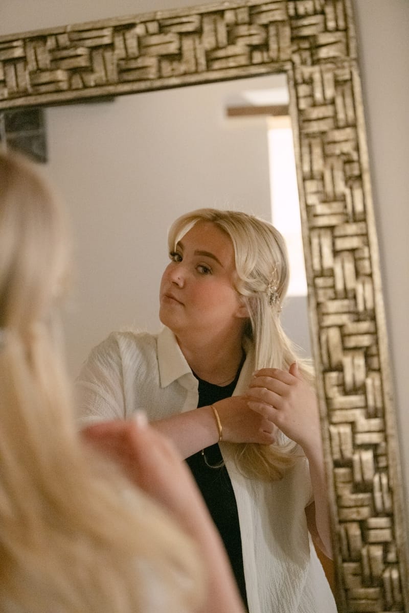 Bridal Preparation and First Look and Couple Photoshoot before ceremony