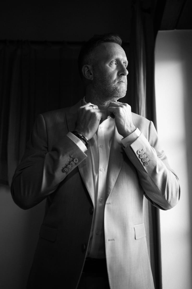 Bridal Preparation and First Look and Couple Photoshoot before ceremony