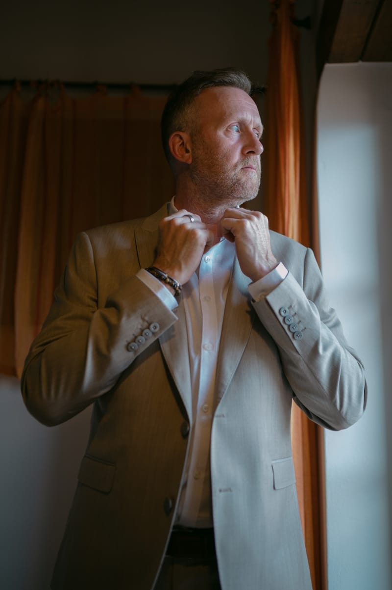 Bridal Preparation and First Look and Couple Photoshoot before ceremony