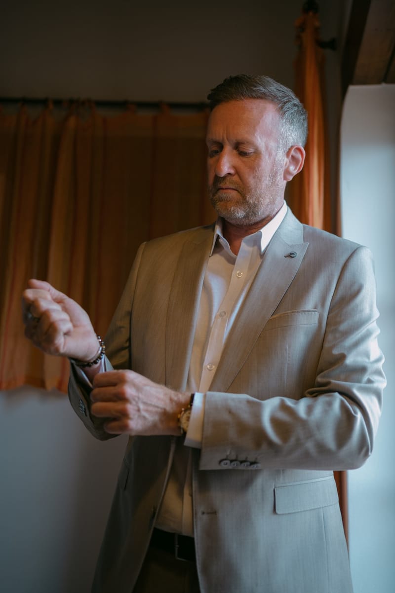 Bridal Preparation and First Look and Couple Photoshoot before ceremony