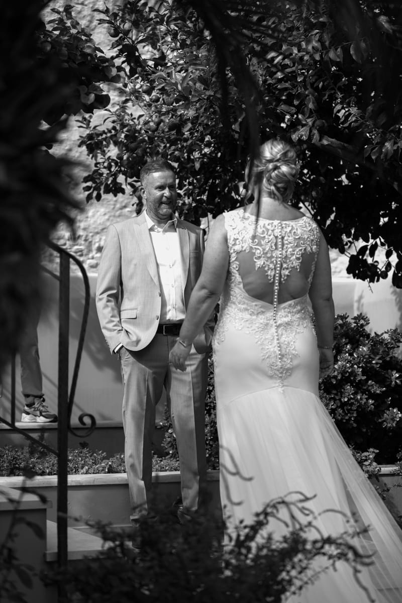 Bridal Preparation and First Look and Couple Photoshoot before ceremony