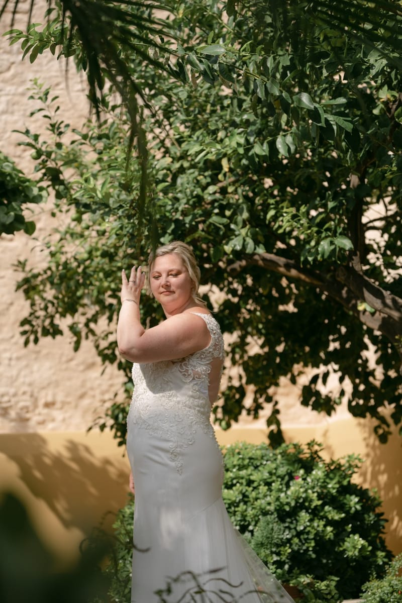 Bridal Preparation and First Look and Couple Photoshoot before ceremony