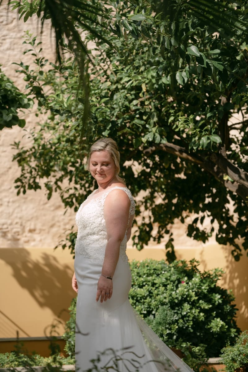 Bridal Preparation and First Look and Couple Photoshoot before ceremony