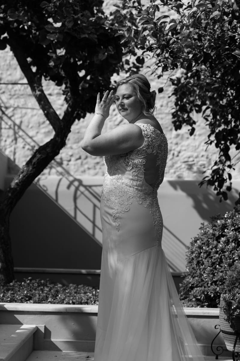 Bridal Preparation and First Look and Couple Photoshoot before ceremony