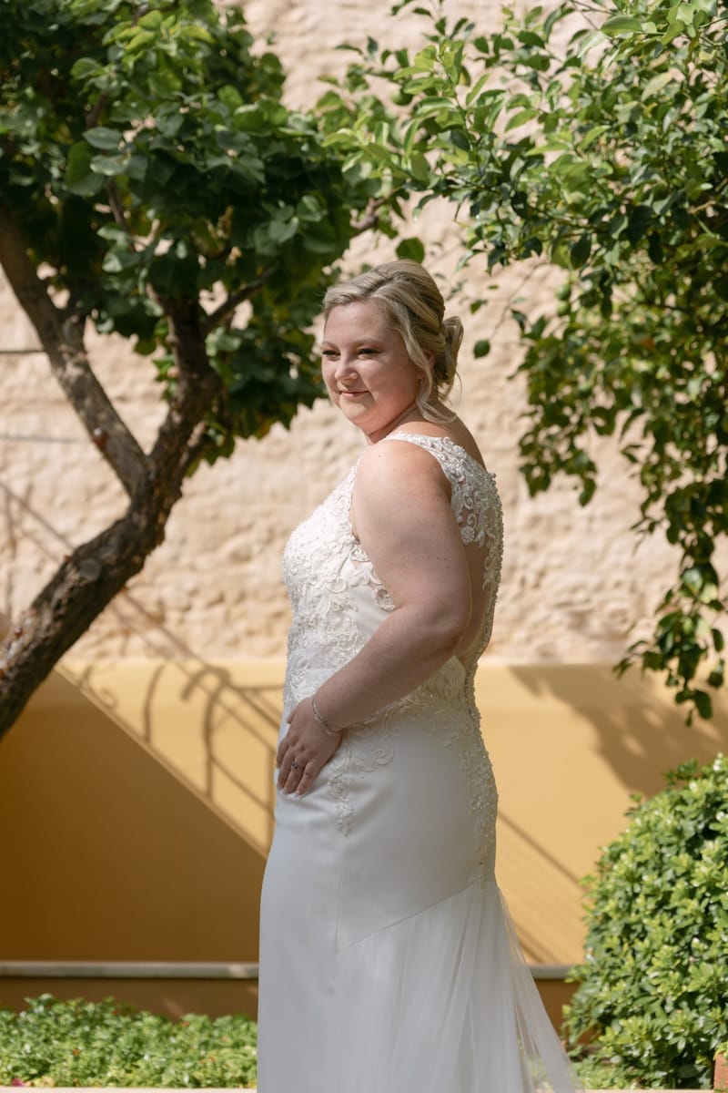 Bridal Preparation and First Look and Couple Photoshoot before ceremony