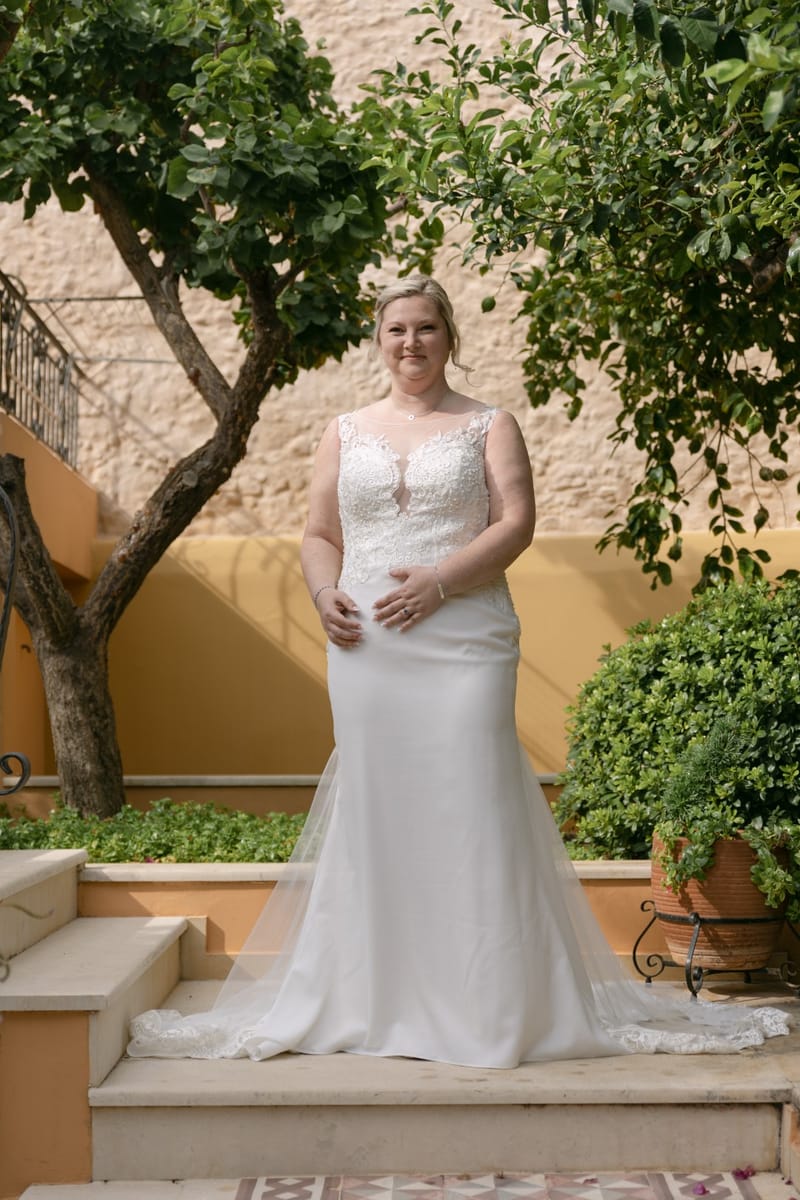 Bridal Preparation and First Look and Couple Photoshoot before ceremony