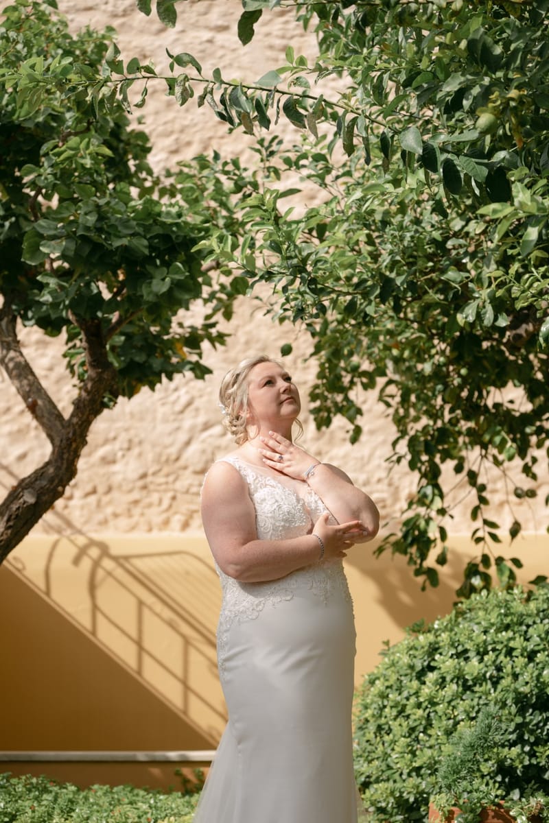 Bridal Preparation and First Look and Couple Photoshoot before ceremony