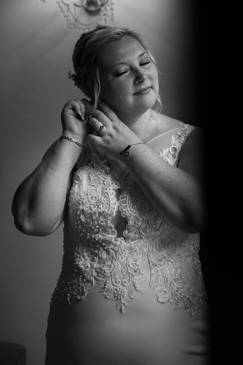 Bridal Preparation and First Look and Couple Photoshoot before ceremony