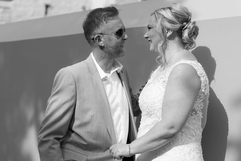 Bridal Preparation and First Look and Couple Photoshoot before ceremony