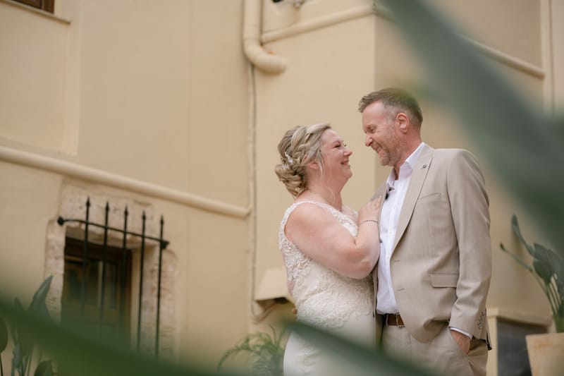 Bridal Preparation and First Look and Couple Photoshoot before ceremony