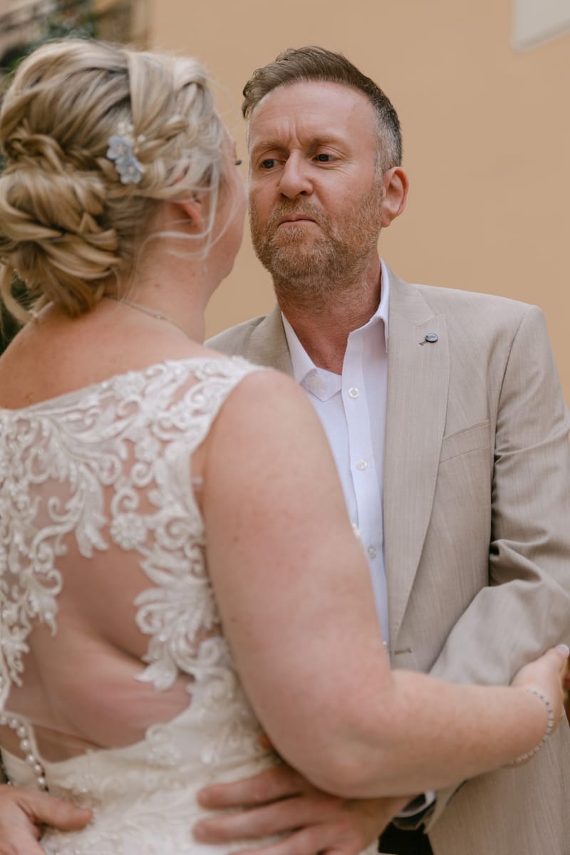 Bridal Preparation and First Look and Couple Photoshoot before ceremony