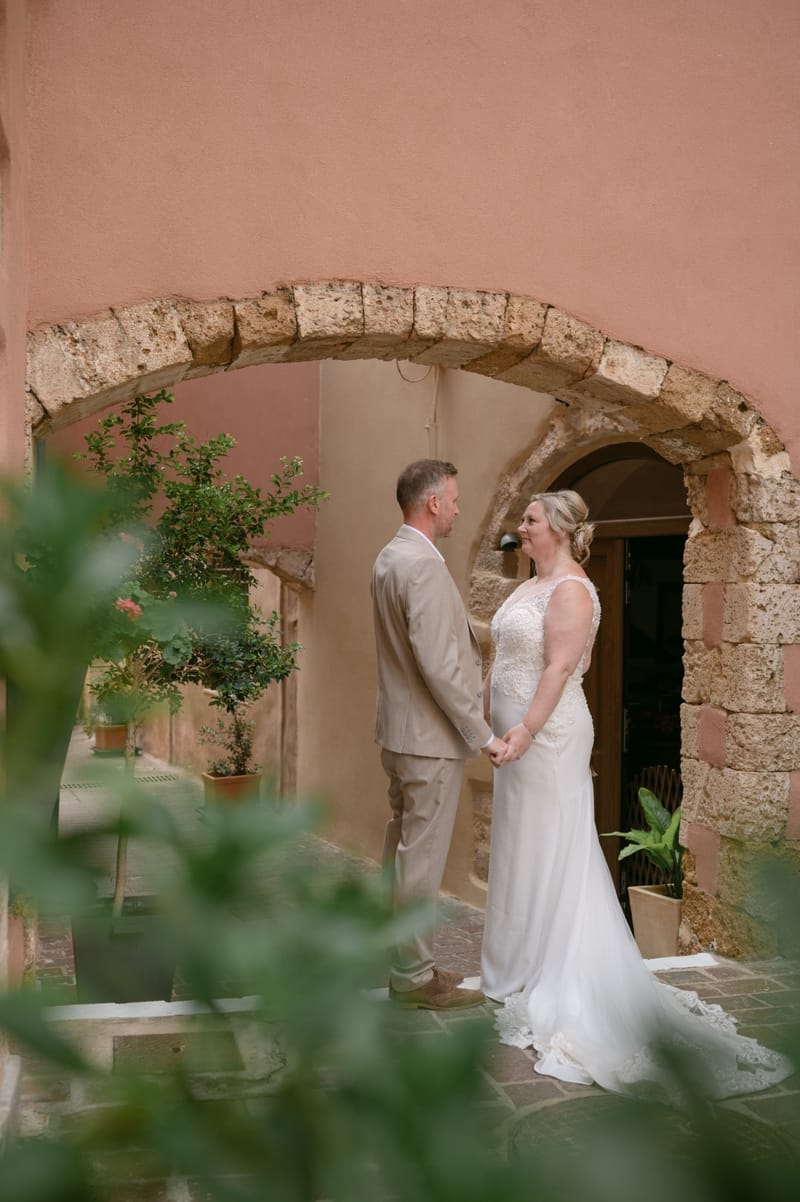 Bridal Preparation and First Look and Couple Photoshoot before ceremony