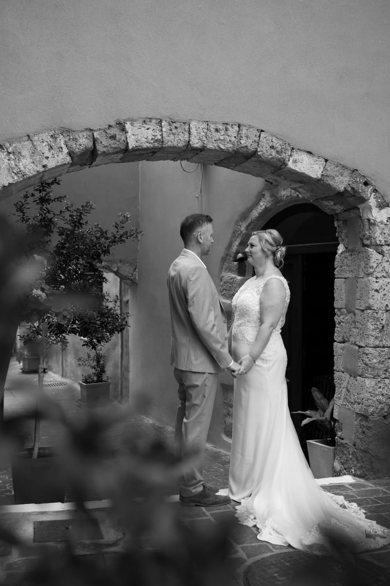 Bridal Preparation and First Look and Couple Photoshoot before ceremony