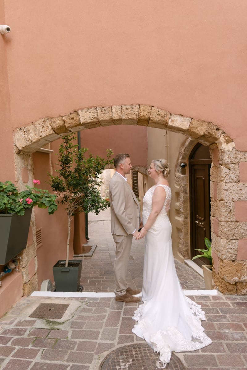 Bridal Preparation and First Look and Couple Photoshoot before ceremony