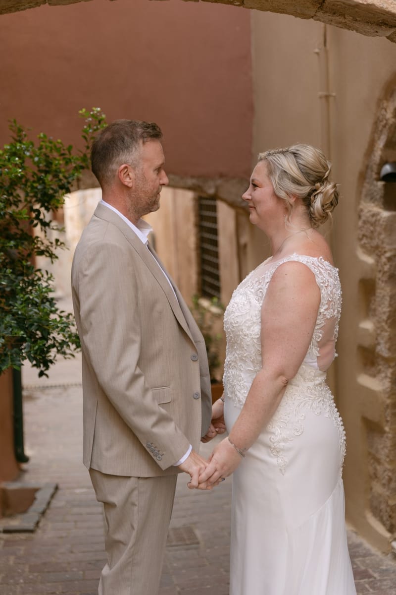 Bridal Preparation and First Look and Couple Photoshoot before ceremony