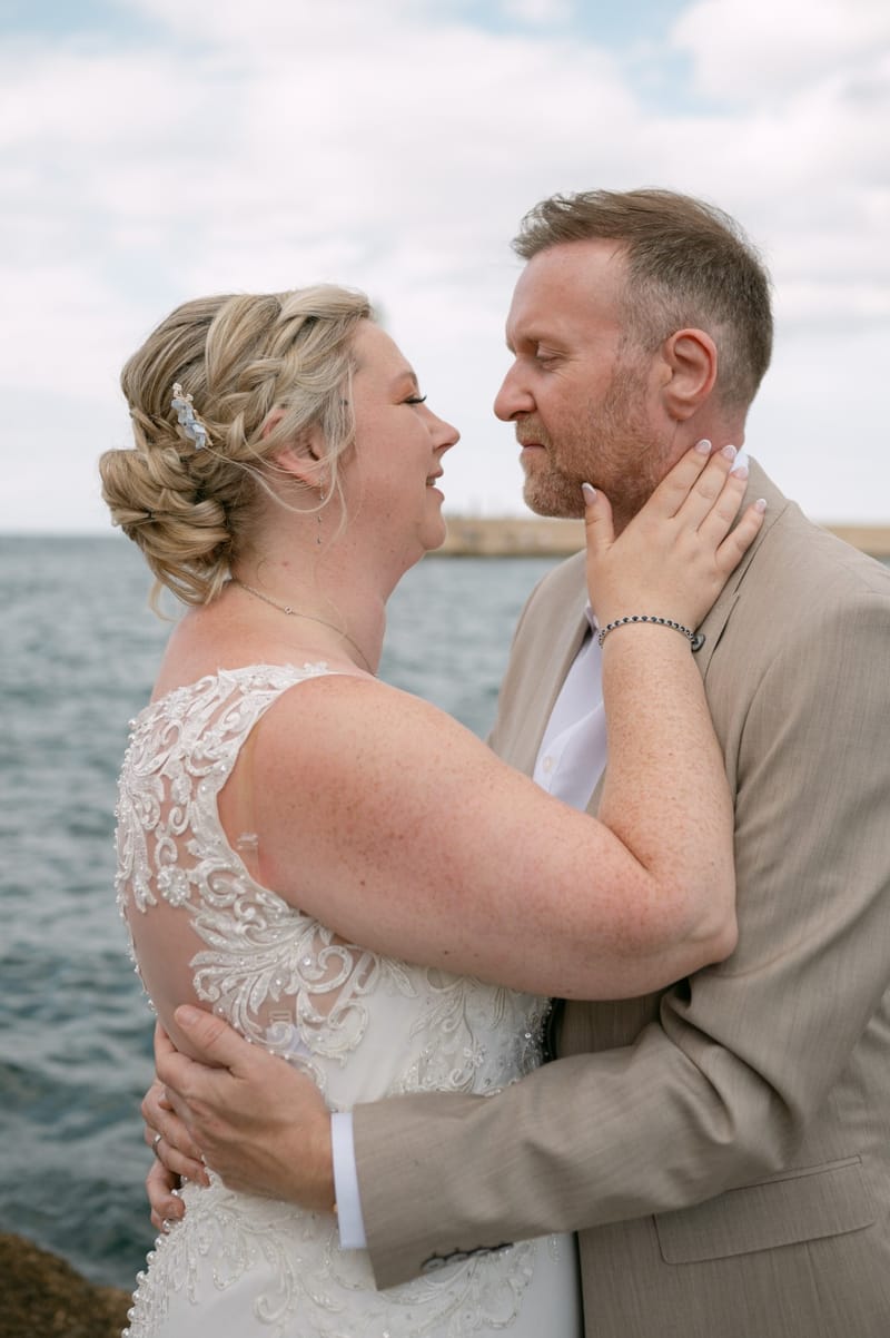 Bridal Preparation and First Look and Couple Photoshoot before ceremony